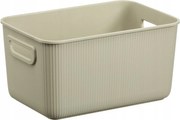 Műanyag tároló doboz Akita doboz 5l bézs