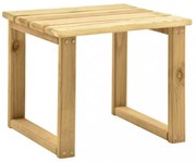 impregnált fenyőfa napozóágy-asztal 30 x 30 x 26 cm