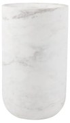Fajen fehér márvány váza - Zuiver