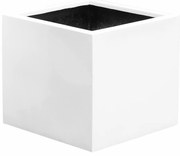 Pottery Pots Jumbo virágcserép, fényes fehér, többféle méretben - PotteryPots méret: XL - h 92 cm