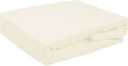 Krémszínű Frottír gumis lepedő 100x200 Lengyel Gyártó