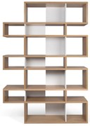 London világosbarna könyvespolc, 220 x 34 cm - TemaHome