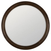 Fali tükör tömörfa kerettel ø 110,5 cm Paula – Ixia
