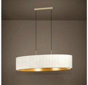 Eglo 39764 - Csillár zsinóron TAMARESCO 2xE27/40W/230V fehér