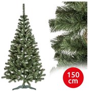 Karácsonyfa CONE 150 cm ezüstfenyő