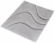 RIDDER 729807 La ola fürdőszoba szőnyegcsúszásgátlóval 55 x 50 cm, szürke