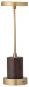 Aranyszínű LED dimmelhető asztali lámpa fém búrával (magasság 30 cm) Chico – Bloomingville