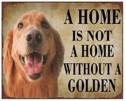 Fémkép 25x20cm, kutyás