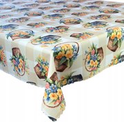 Abrosz Foltálló Húsvéti Kosár Bézs Kockás 140x280 cm