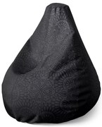 Pear babzsák mehendi, antracit