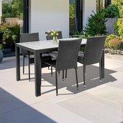 VIKING L + 4x PARIS Kerti bútor szett