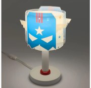 Dalber 61811N - LED gyereklámpa BLUE HERO 1xG4/4W/230V fehér/kék