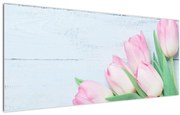 Kép - tulipán csokor (120x50 cm)