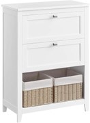 Fürdőszobai szekrény 2 fiókkal 30 × 60 × 80 cm, fehér