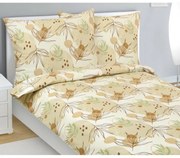 Bellatex Ősz flanel ágyneműhuzat, 140 x 200 cm, 70 x 90 cm