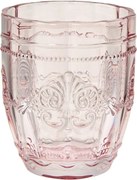 VICTORIAN vizes pohár rózsaszín 250 ml