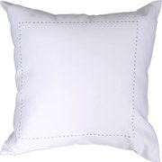 Glamour díszpárnahuzat 45x45 strasszokkal, fehér