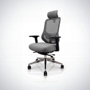 Ergonomikus hálós irodai szék sötétszürke AXIS