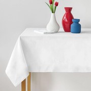 Fehér pamut asztalterítő - több méretben Méret: 120 x 140 cm