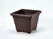 Plastia Begonia virágcserép 60 x 60, csokoládé
