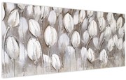 Kép - Strukturált tulipánok (120x50 cm)