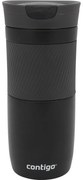 Contigo Byron 470 ml hőálló palack, matt fekete, 470 ml