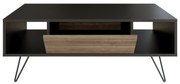 Mistico Black and Walnut konferenciaasztal