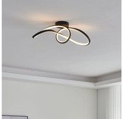 Eglo 901158-LED RGBW Dimmelhető mennyezeti lámpa CALAROSSA-Z LED/22W/230V fekete