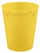 Sárga Yellow micro prémium műanyag pohár 250 ml