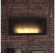 InFire - Fali BIO kandalló 120x56 cm 3kW fekete