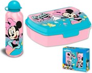 Disney Minnie Mermaid szendvicsdoboz + alumínium kulacs szett