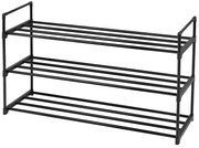 Fekete cipősszekrény VARIO 92x55 cm
