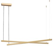 Argon 8839 - LED Csillár zsinóron MIAMI LED/74W/230V 3000K arany