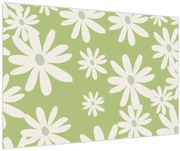 Kép - Hippik, zöld virágok N⁰1 (90x60 cm)