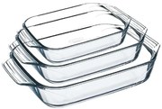 PYREX 3 darabos sütőtál-készlet (2 l, 3 l, 4 l)