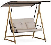 Blumfeldt ZenGrove, hollywoodi hinta, 2 üléses, egyénileg állítható, porszórt acél, időjárásálló