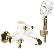 Fürdőkád csaptelep MELIA WHITE GOLD