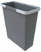 Hulladékgyűjtő füles II 12 l, szürke