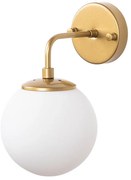 Aranyszínű fali lámpa Horn – Opviq lights