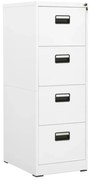fehér acél irattartó szekrény 46 x 62 x 133 cm