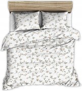 Ágyneműhuzat kéregből 180x200 fehér sárgabarack csokor