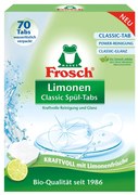 Frosch mosogatógép tabletta zöldcitrom 70db