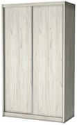 Ruhásszekrény Karoly (fehér craft) . Akció -17%. 1055435