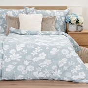 4Home Gentle Green krepp ágyneműhuzat, 140 x 220 cm, 70 x 90 cm