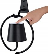 Vezeték Nélküli Fali Lámpa Led Rgb Lámpa Fekete