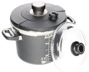 Titán felületű 5,5 l kukta indukciós 2 fedővel