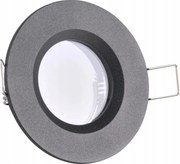 Polux Boras Falsík alatti lámpatest matt fekete IP44 315441