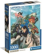 Lupin III Grand Escape 1000 db-os Compact puzzle Clementoni