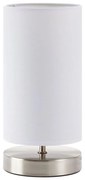 Brilliant - CLARIE asztali lámpa 1xE14/40W/230V matt króm/fehér