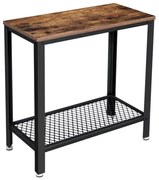 ELDUR kisasztal barna/fekete